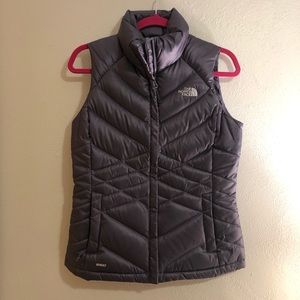 Purple North Face vest